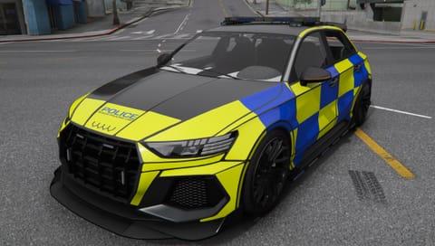 Obey Rz3 Marked — FiveM UK ELS police car