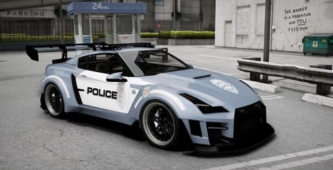 Annis Elegy WB Robot — FiveM US ELS police car