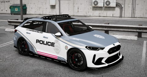 Ubermacht Starke RS — FiveM US ELS police car