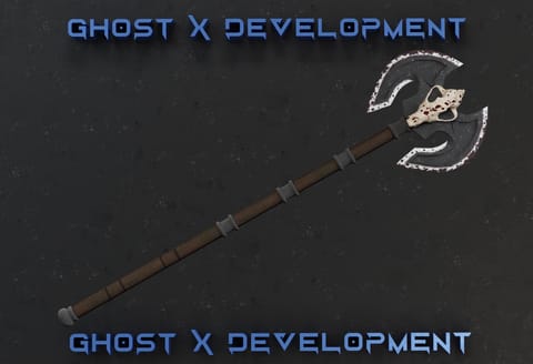 Skull Blood Axe — FiveM melee weapon