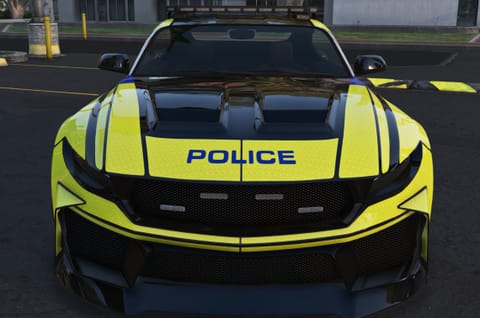 Dominator Hunter Marked — FiveM UK ELS police car