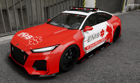 Ubermacht Rz7 XT — FiveM US ELS EMS car