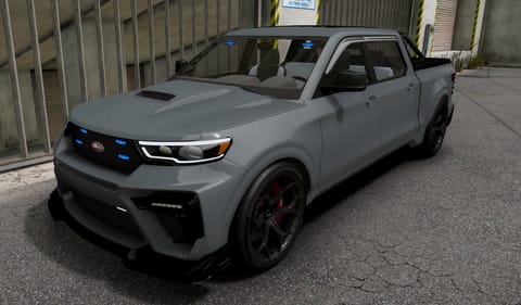 Declasse Outlaw Pickup – Unmarked Unit — FiveM UK Non-ELS police car