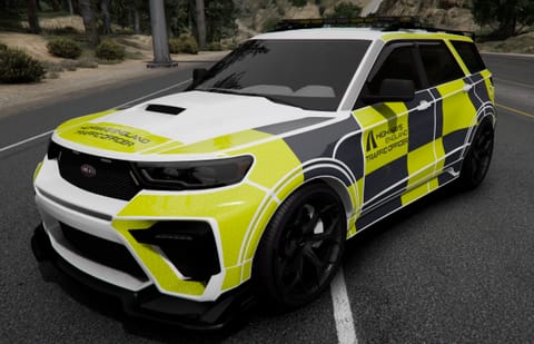 Declasse Outlaw Highways — FiveM UK ELS police car