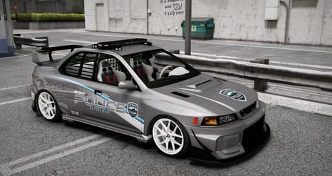 Karin Sultan Obsidian X Aero Widebody — FiveM US ELS police car