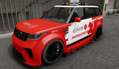 Bravado Baller WB — FiveM US ELS EMS car