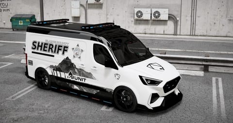 Bravado Blackline Van — FiveM US ELS police van