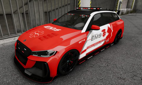 Ubermacht Stratos RS — FiveM US ELS EMS car