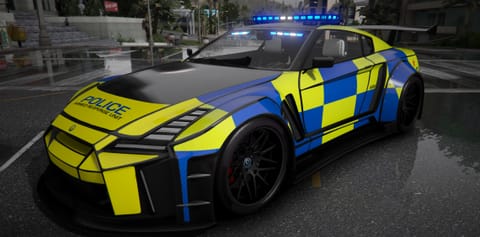 Elegy Widebody — FiveM UK ELS police car