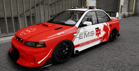 Karin Sultan Obsidian — FiveM US ELS EMS car