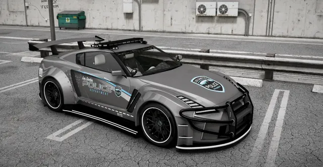 Annis Elegy WB — free FiveM US ELS police car