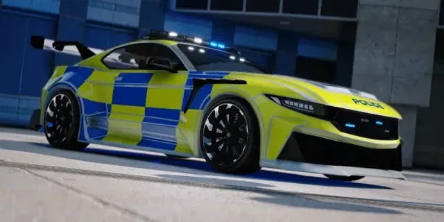 Dominator Hunter — FiveM UK Non-ELS police car
