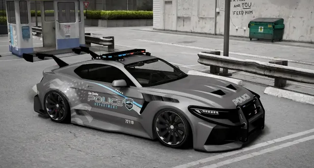 Dominator Hunter — FiveM US ELS police car