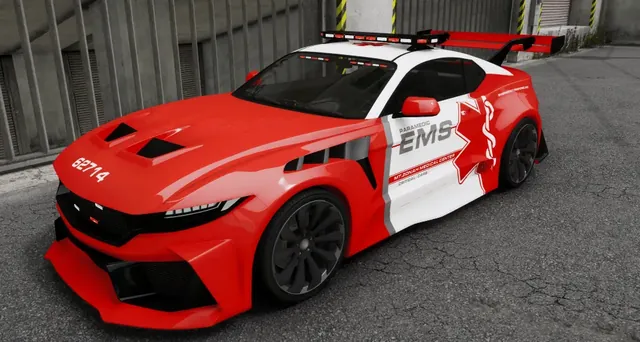 Dominator Hunter — FiveM US Non-ELS EMS car
