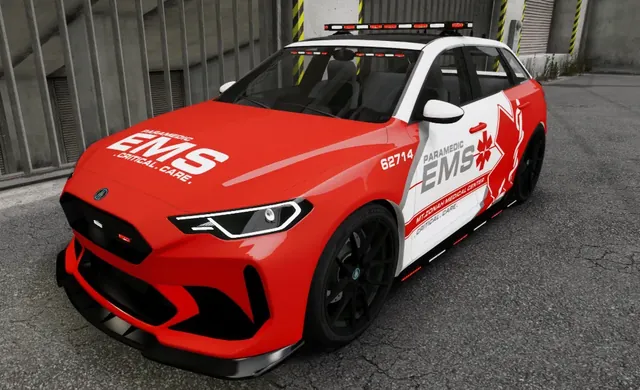 Ubermacht Starke RS — FiveM US ELS EMS car